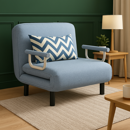 The practical folding sofa bed leisure lounger