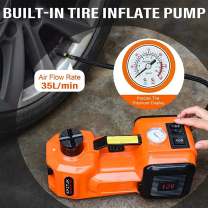 Battery Powered Electric Car Jack Kit